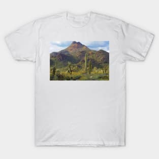 Saguaro And Teddybear Cholla T-Shirt